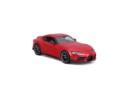 Toyota GR Supra red 1:24 Scale Model Car