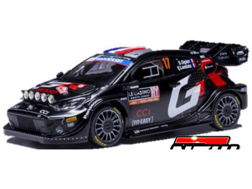 Toyota GR YARIS Rally1 HYBRID #17 World Rally Championship 2024 Ogier/Landais - 1:43 Scale Model Car-Bburago-Diecast Model Centre