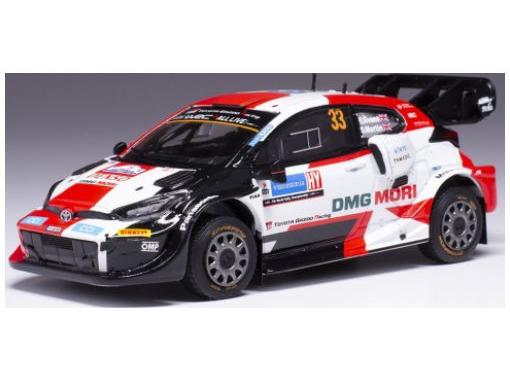 Toyota GR Yaris #33 WRC Rallye Estland 2022 E.Evans/S.Martin 1:43 Scale IXO Diecast Model Car-IXO-Diecast Model Centre