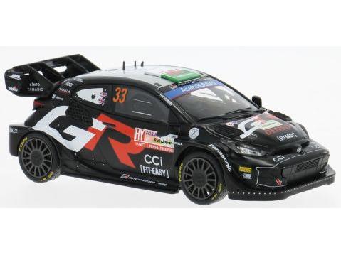 Toyota GR Yaris RALLY1 Hybrid #33 Evans Martin 2024 Rally Japan Winner WRC1 1:43 Scale IXO Diecast Model Car-IXO-Diecast Model Centre
