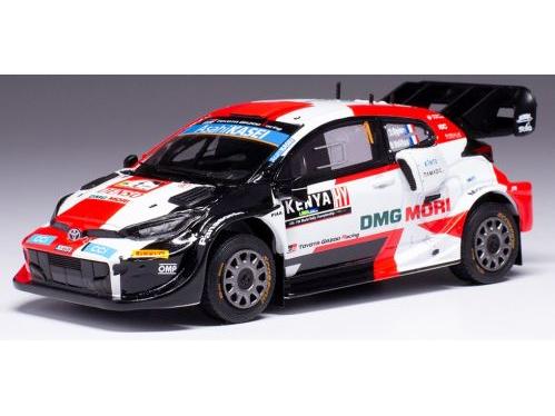 Toyota GR Yaris Rally1 #1 WRC Safari Rally2022 S.Ogier/B.Veillas 1:43 Scale IXO Diecast Model Car-IXO-Diecast Model Centre