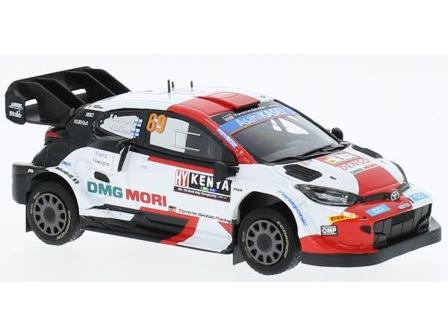 Toyota GR Yaris Rally1 #69 WRC Safari Rally2022 K.Rovanpera/J.Halttunen 1:43 Scale IXO Diecast Model Car-IXO-Diecast Model Centre