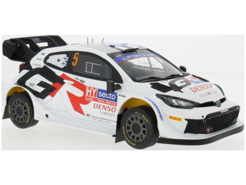 Toyota GR Yaris Rally1 Hybrid #5 S.Pajari/E.Malkonen WM Rally Finland 2024 1:18 Scale Diecast Model-IXO-Diecast Model Centre