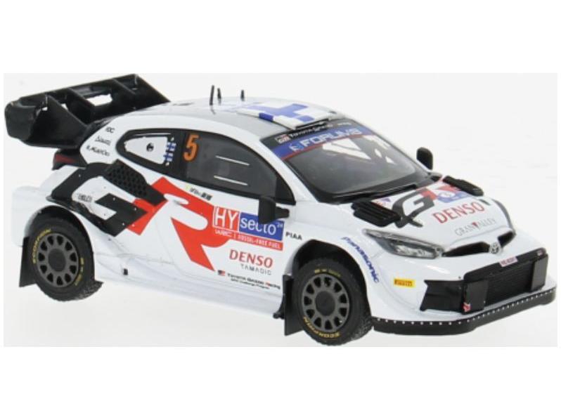 Toyota GR Yaris Rally1 Hybrid Rally WM Rally Finland 2024 #5 S.Pajari/E.Malkonen 1:43 Scale IXO Diecast Model Car-IXO-Diecast Model Centre