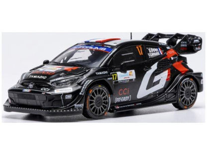 Toyota GR Yaris Rally1 Rally Islas Canaris 2025 #17 S.Ogier/V.Landais 1:43 Scale IXO Diecast Model Car-IXO-Diecast Model Centre
