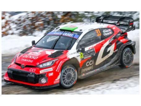 Toyota GR Yaris Rally1 Rallye Monte Carlo 2026 #33 E.Evans/S.Martin 1:43 Scale IXO Diecast Model Car-IXO-Diecast Model Centre