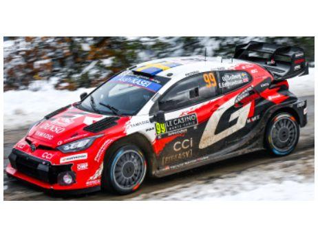 Toyota GR Yaris Rally1 Rallye Monte Carlo 2026 #99 O.Solberg/E.Edmondson 1:43 Scale IXO Diecast Model Car-IXO-Diecast Model Centre