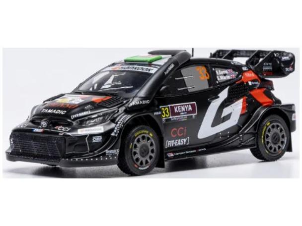 Toyota GR Yaris Rally1 Safari Rallye Kenya 2025 #33 E.Evans/S.Martin 1:43 Scale IXO Diecast Model Car-IXO-Diecast Model Centre
