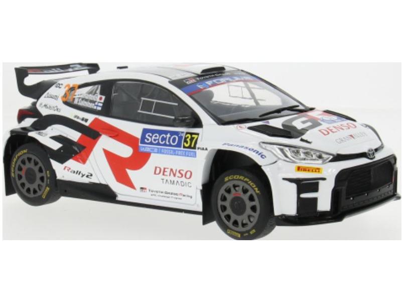 Toyota GR Yaris Rally2 #37 Y.Yamamoto/M.Salminen Rally Finland 2024 1:18 Scale IXO Diecast Model-IXO-Diecast Model Centre
