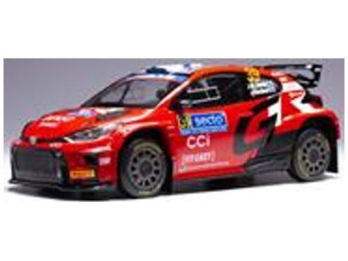 Toyota GR Yaris Rally2 #39 Latvala/Hanninen Rally Finland 2024 1:18 Scale IXO Diecast Model-IXO-Diecast Model Centre