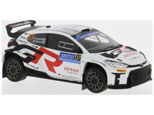 Toyota GR Yaris Rally2 Rally WM Rally Finland 2024 #37 Y.Yamamoto/M.Salminen 1:43 Scale IXO Diecast Model Car-IXO-Diecast Model Centre
