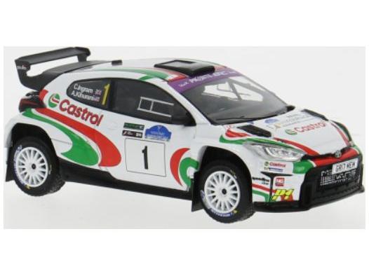 Toyota GR Yaris Rally2 Rally WM Voyonic Grampian Forest 2024 #1 Ingram/Kihurani 1:43 Scale IXO Diecast Model Car-IXO-Diecast Model Centre