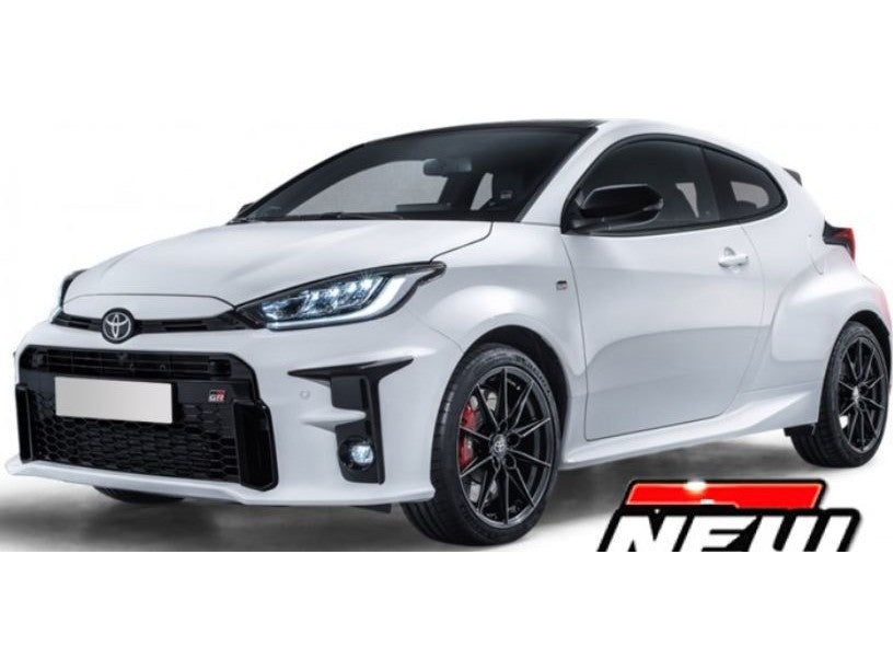 Toyota GR Yaris White 1:43 Scale Bburago Diecast Toy Car