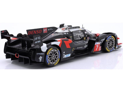 Toyota GR010 Hybrid Gazoo Racing 24h Le Mans 2024 2nd #7 Lopez/Kobayashi/de Vries 1:18 Scale Diecast Model Car – IXO-IXO-Diecast Model Centre