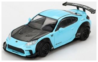 Toyota GR86 LB Nation Baby Blue (RHD) 1:64 Scale MINI GT Diecast Model-MINI GT-Diecast Model Centre