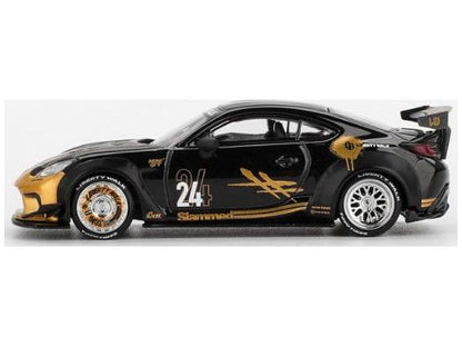Toyota GR86 LB Nation Black/Gold (RHD) Blister Packaging 1:64 Scale MINI GT Diecast Model Car-MINI GT-Diecast Model Centre