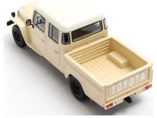 Toyota HJ45 Landcruiser Crew Cab Cream 1:43 Scale Matrix Resin Model Car-Matrix-Diecast Model Centre
