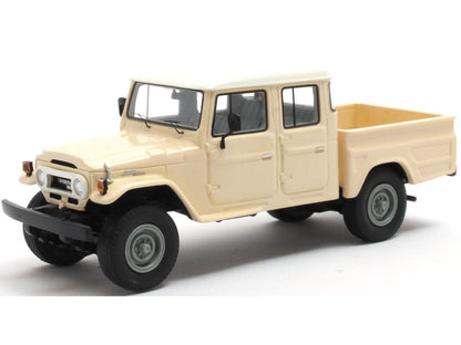 Toyota HJ45 Landcruiser Crew Cab Cream 1:43 Scale Matrix Resin Model Car-Matrix-Diecast Model Centre