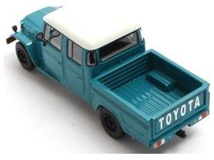 Toyota HJ45 Landcruiser Crew Cab Green 1:43 Scale Matrix Resin Model Car-Matrix-Diecast Model Centre