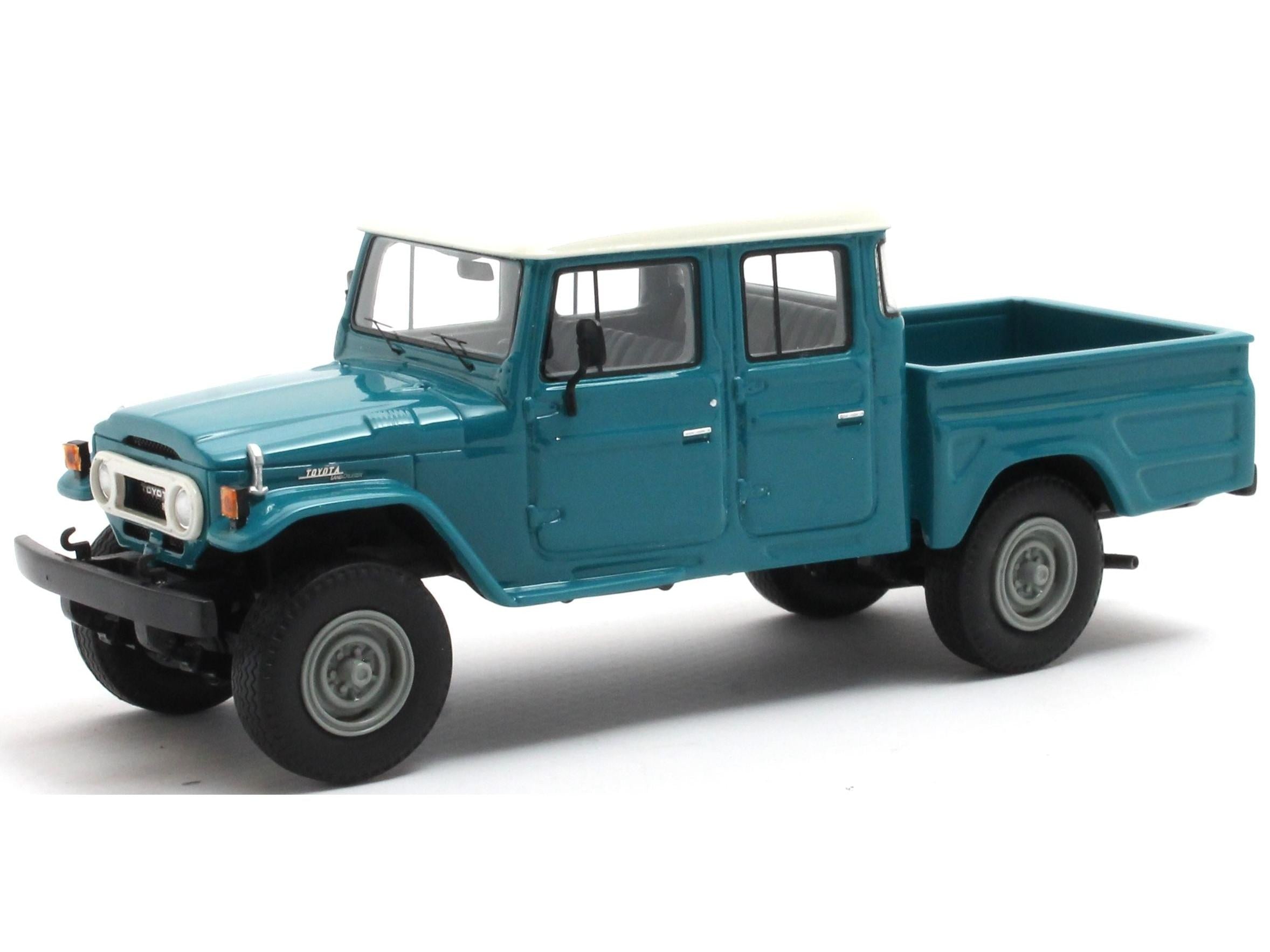 Toyota HJ45 Landcruiser Crew Cab Green 1:43 Scale Matrix Resin Model Car-Matrix-Diecast Model Centre