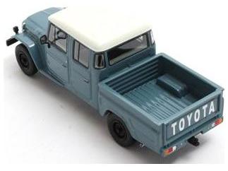 Toyota HJ45 Landcruiser Crew Cab Grey 1:43 Scale Matrix Resin Model Car-Matrix-Diecast Model Centre