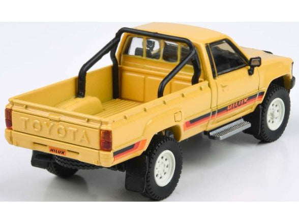 Toyota Hilux Single Cab 1984 yellow - 1:64 Scale Diecast Model Pickup ruck-Paragon-Diecast Model Centre