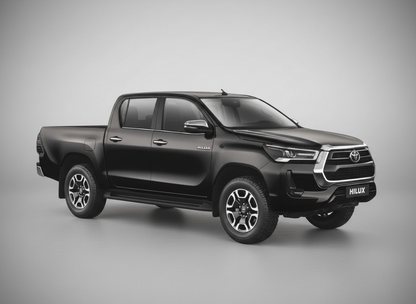 Toyota Hilux black 1:24 Scale Model Pickup Truck