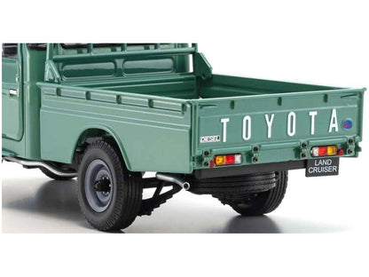 Toyota Land Cruiser 40 Pick Up 1980 Fashion Green 1:18 Scale Diecast Model Truck – Kyosho-Kyosho-Diecast Model Centre