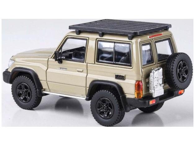 Toyota Land Cruiser 71 Sandy Taupe Anniversary Edition 2023 (RHD) 1:64 Scale Paragon Diecast Model Car-Paragon-Diecast Model Centre