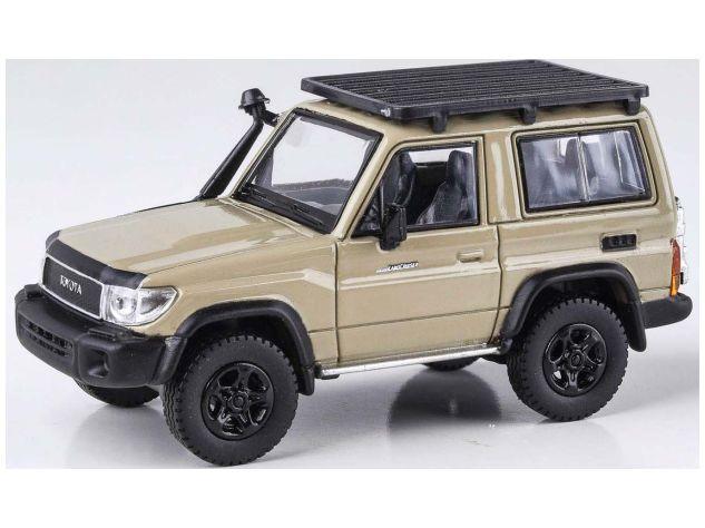Toyota Land Cruiser 71 Sandy Taupe Anniversary Edition 2023 (RHD) 1:64 Scale Paragon Diecast Model Car-Paragon-Diecast Model Centre
