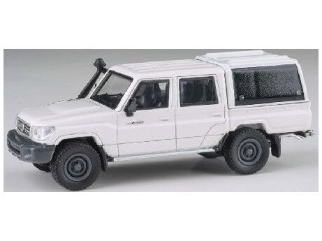 Toyota Land Cruiser 79 French Vanilla w/Canopy - 1:64 Scale Model Car-Paragon-Diecast Model Centre