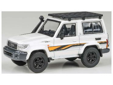 Toyota Land Cruiser LC71 2023 Anniversary Edition white - 1:64 Scale Model Car-Paragon-Diecast Model Centre