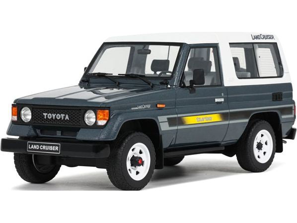 Toyota Land Cruiser LJ 73 1987 grey - 1:18 Scale Resin Model Car-Otto-Diecast Model Centre
