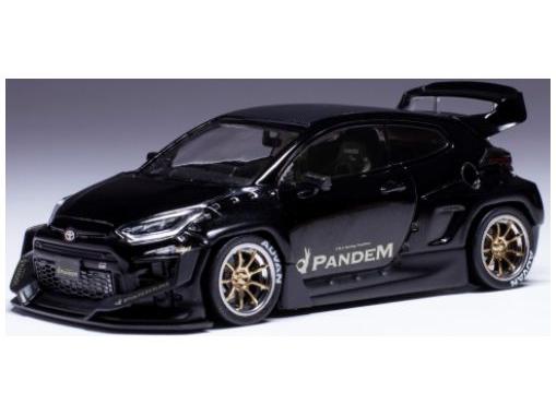 Toyota Pandem GR Yaris Black 1:43 Scale IXO Diecast Model Car-IXO-Diecast Model Centre