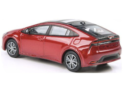 Toyota Prius 2023 Supersonic Red - 1:64 Scale Diecast Model Car-Paragon-Diecast Model Centre