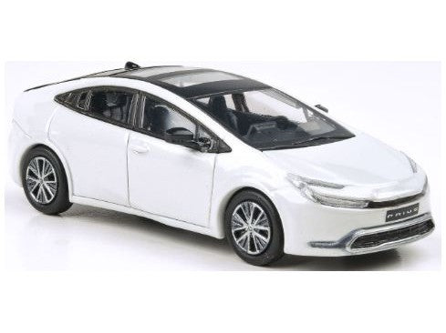 Toyota Prius 2023 Wind Chill White - 1:64 Scale Diecast Model Car-Paragon-Diecast Model Centre