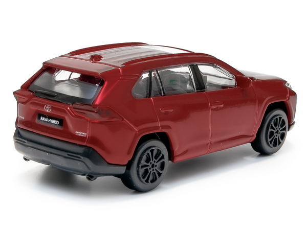 Toyota RAV4 2022 red 1:43 Scale Toy Car Bburago BUR 30466B