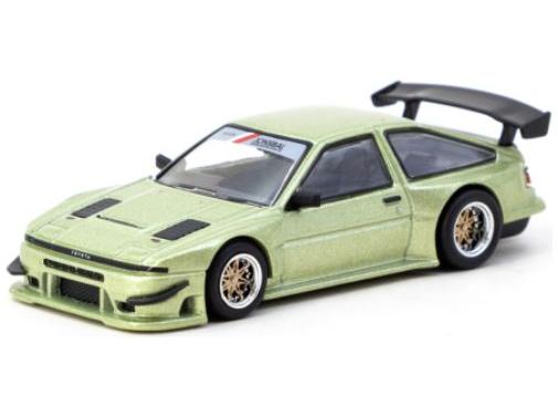 Toyota Sprinter Trueno (AE86) Widebody Green 1:64 Scale Tarmac Works Diecast Model Car-Tarmac Works-Diecast Model Centre