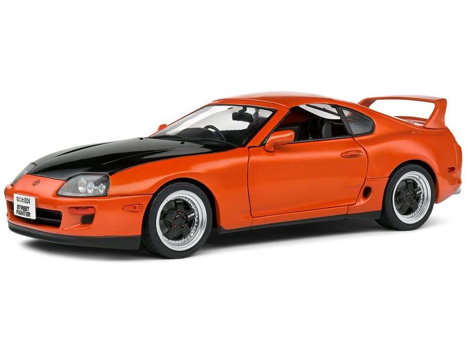 Toyota Supra (A80) Streetfighter orange 1:18 Scale