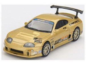 Toyota Supra (A80) Top Secret GT-300 gold - 1:64 Scale Model Car-MINI GT-Diecast Model Centre