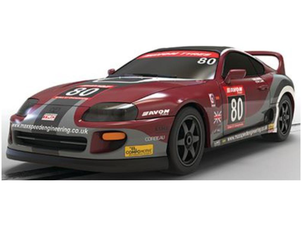 Toyota Supra British GT 1:32 Scale Scalextric Slot Racing Car-Scalextric-Diecast Model Centre