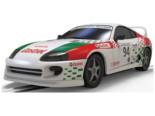 Toyota Supra - Castrol in Clear Box 1:32 Scale Scalextric-Scalextric-Diecast Model Centre