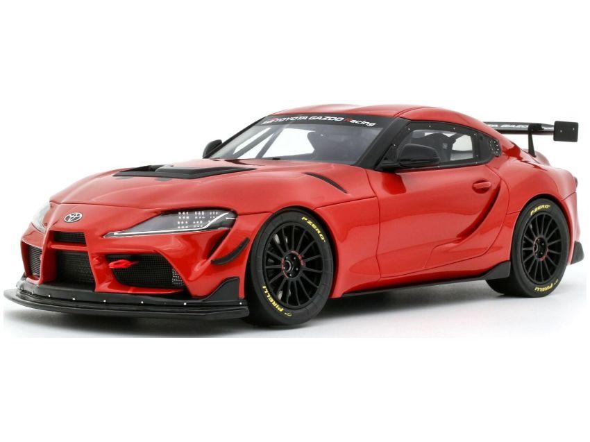 Toyota Supra GT4 100 Edition 2023 Plasma Orange 1:18 Scale OttOmobile Resin Model-OttOmobile-Diecast Model Centre