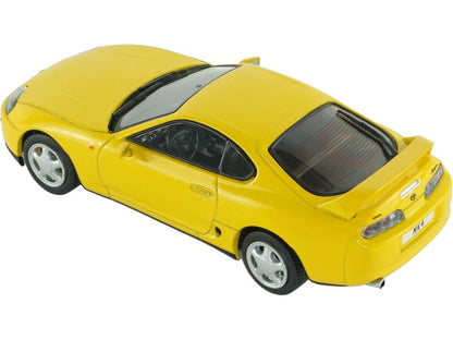 Toyota Supra MK4 Super Bright Yellow 2001 1:43 Scale Diecast Car – Solido-Solido-Diecast Model Centre