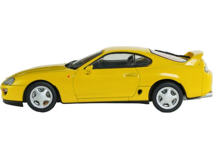 Toyota Supra MK4 Super Bright Yellow 2001 1:43 Scale Diecast Car – Solido-Solido-Diecast Model Centre