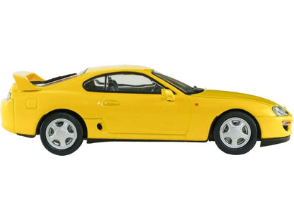Toyota Supra MK4 Super Bright Yellow 2001 1:43 Scale Diecast Car – Solido-Solido-Diecast Model Centre
