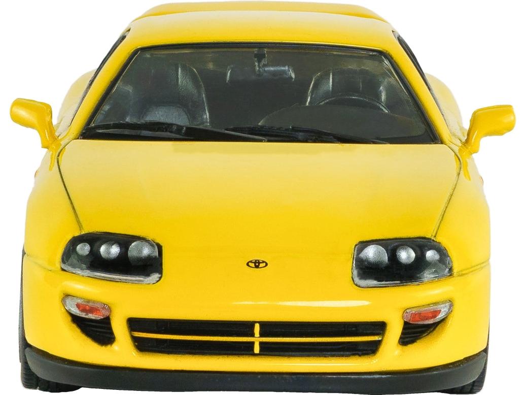 Toyota Supra MK4 Super Bright Yellow 2001 1:43 Scale Diecast Car – Solido-Solido-Diecast Model Centre