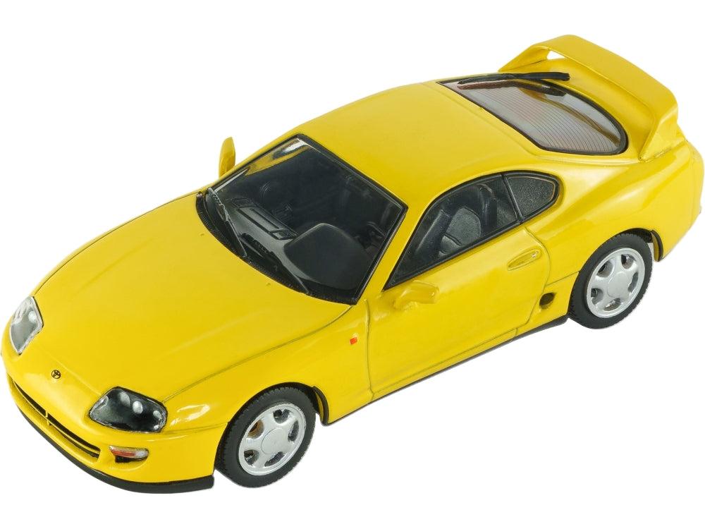 Toyota Supra MK4 Super Bright Yellow 2001 1:43 Scale Diecast Car – Solido-Solido-Diecast Model Centre