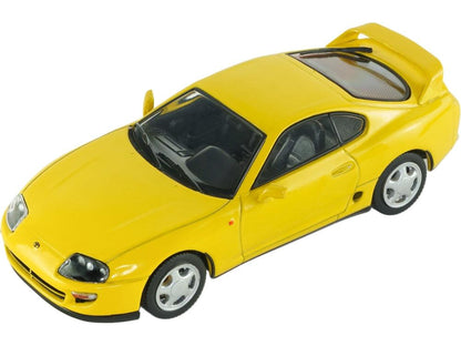 Toyota Supra MK4 Super Bright Yellow 2001 1:43 Scale Diecast Car – Solido-Solido-Diecast Model Centre