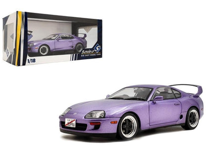 Toyota Supra Mk4 (A80) Solido Works Purple 1993 1:18 Scale Diecast Model Car – Solido-Solido-Diecast Model Centre